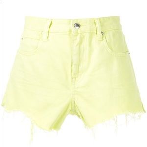 Alexander Wang Bite Short Neon Green Highlighter